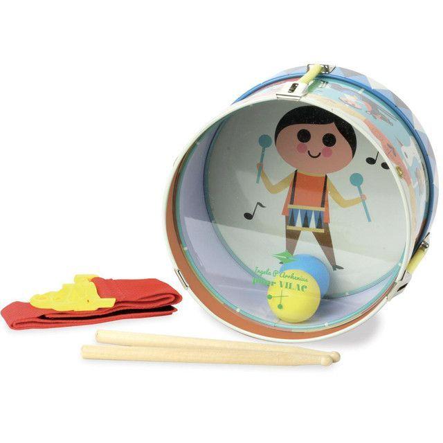 Juguete Musical Tambor Metal-1