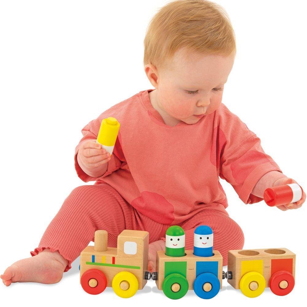 Tren de Madera Diáctico con Formas y Colores-2