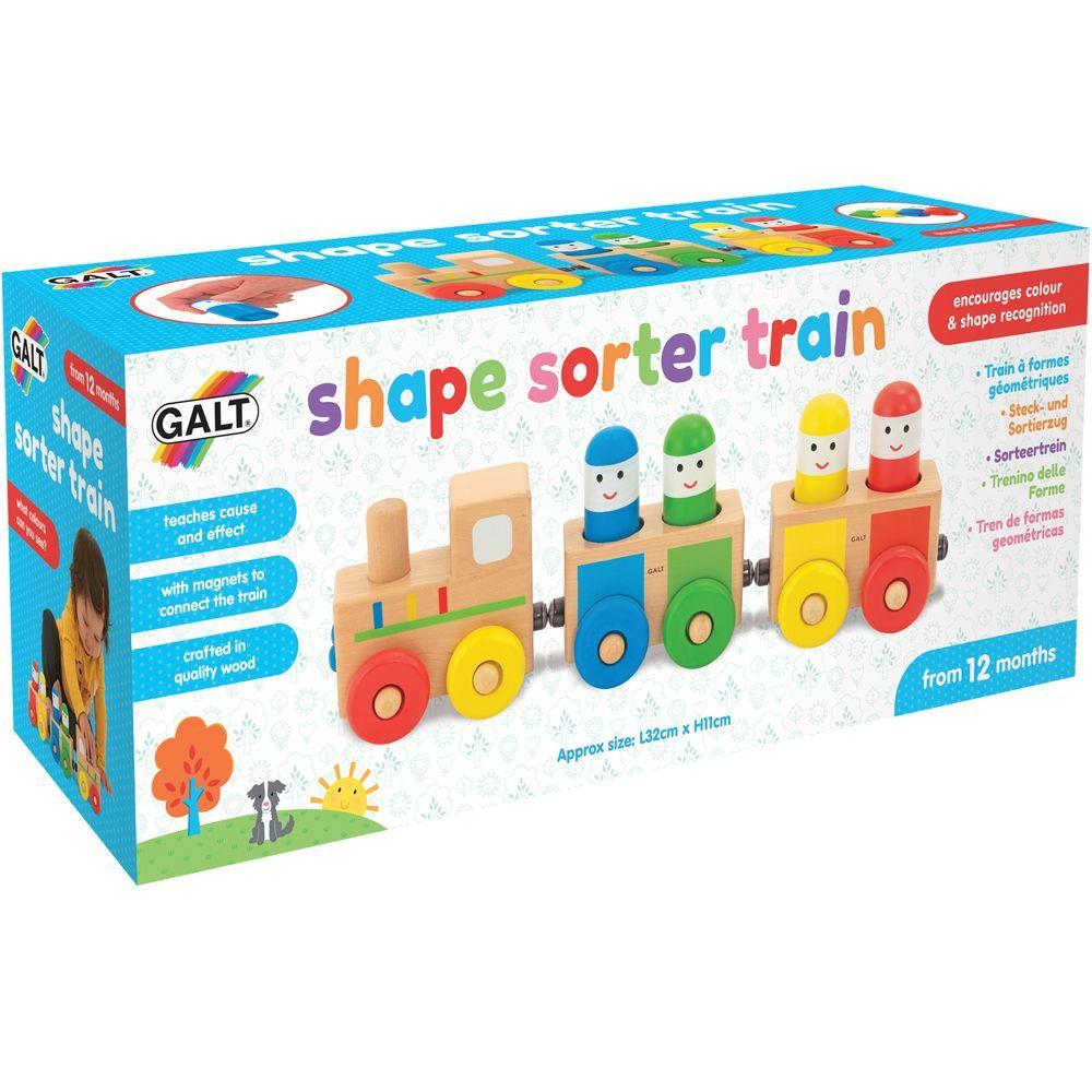 Tren de Madera Diáctico con Formas y Colores-4