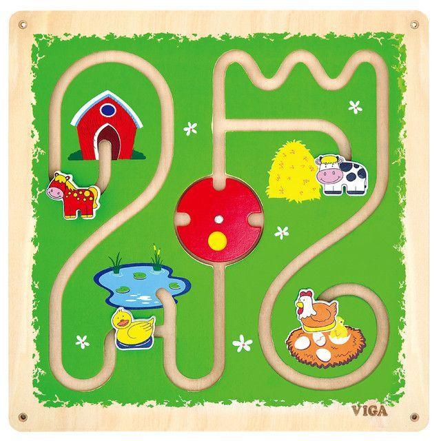 Juego Madera Pared Rastreo -0