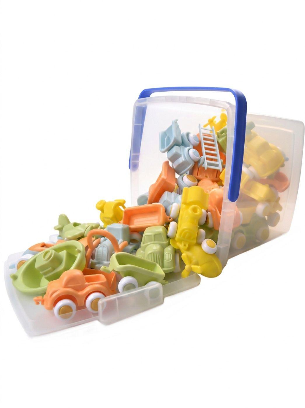 Autos 10 y 15 cm Bio Tonel 30 pz-0