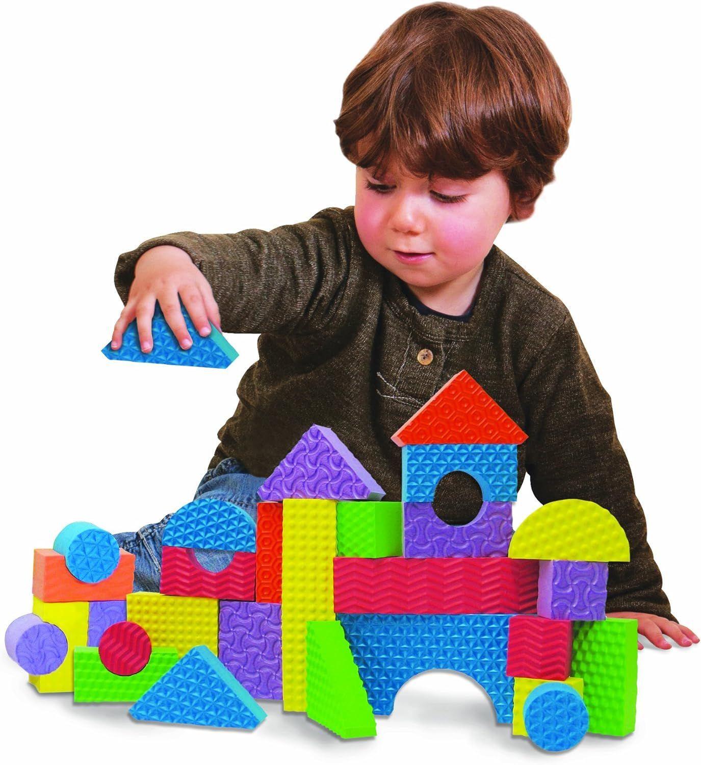 Bloques Goma Eva Texturas 80 pz-2