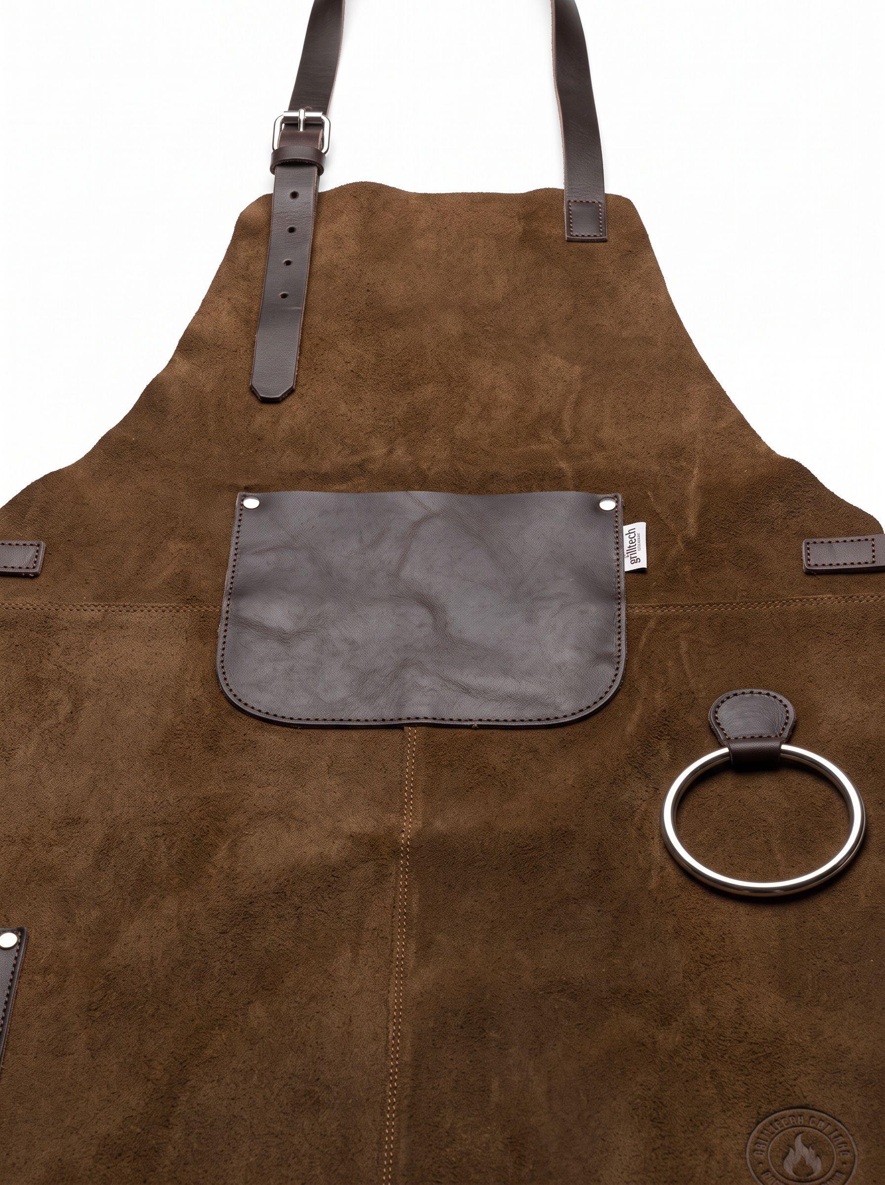 Pechera Asador Experto Cognac-2