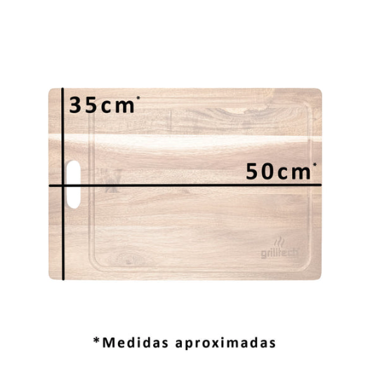 Tabla para Parrillar experto 45x30 cm-2
