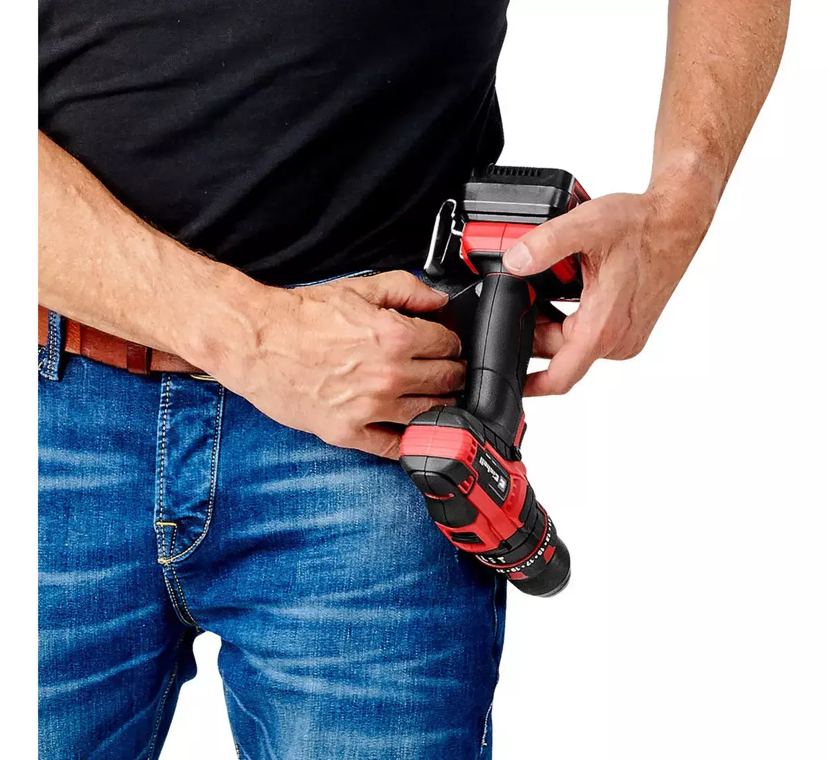 Taladro Percutor Te cd 18 44 Einhell Bat 2 5ah Cargador-3