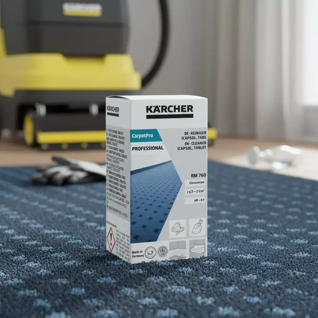 Detergente Concentrado para limpia tapiz Rm760 16 Tab Puzzi Karcher-3