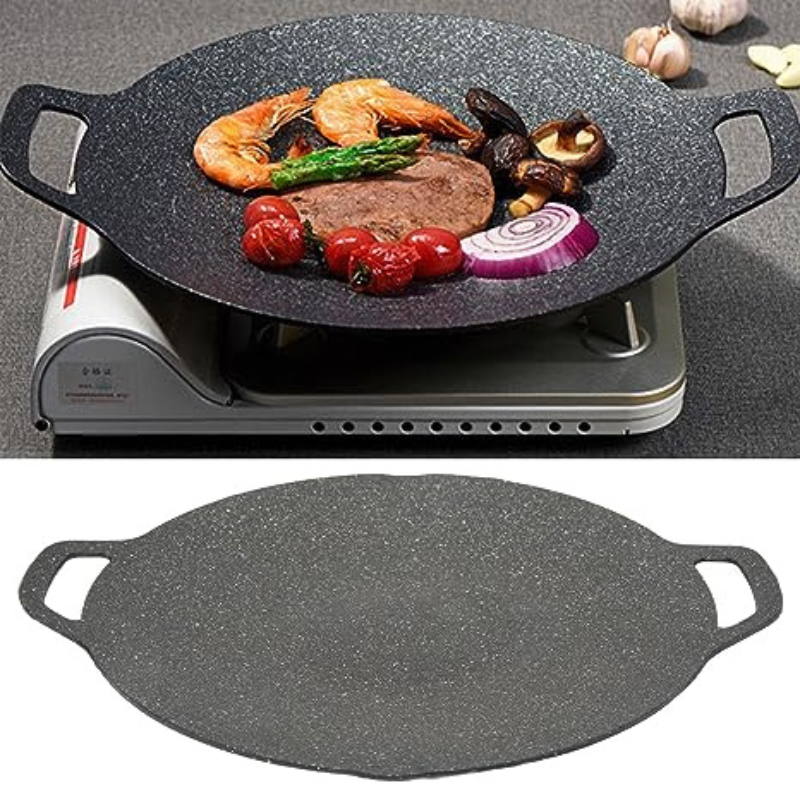 Sartén multi-plancha para barbacoa coreana 34cm-1