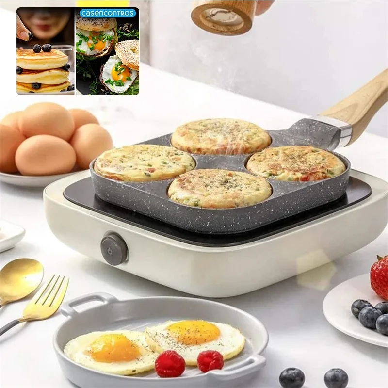 Sartén para desayunos multifuncional 4 en 1-6