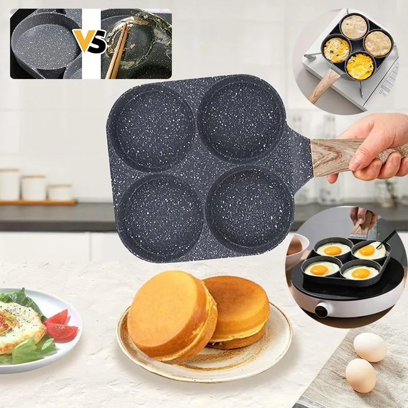 Sartén para desayunos multifuncional 4 en 1-7
