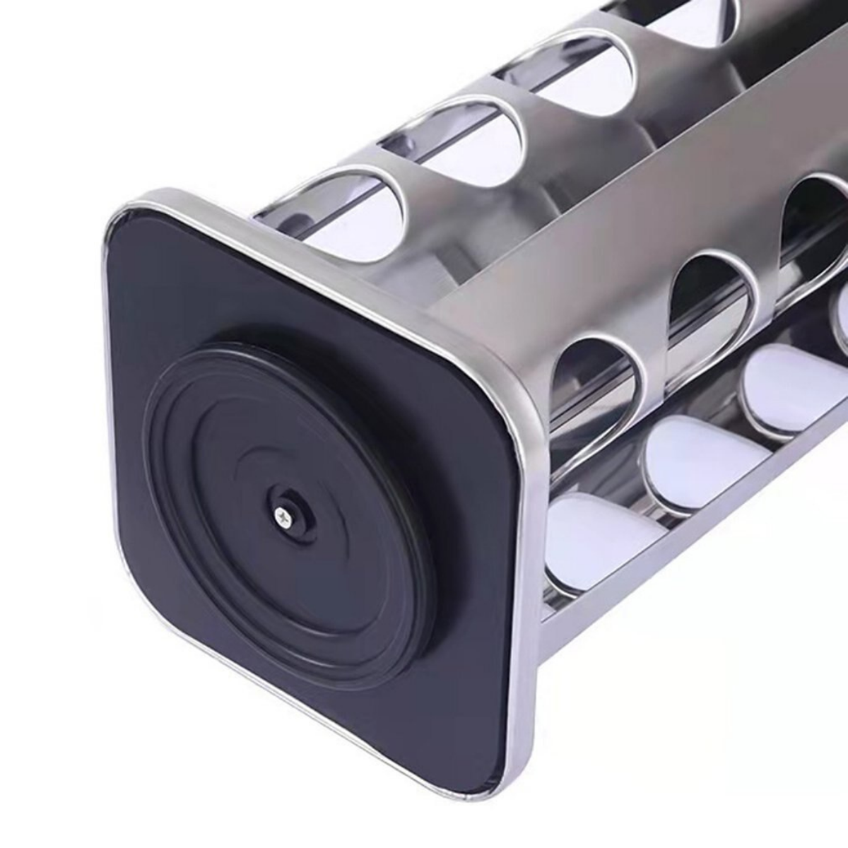 Especiero set 12 condimentos, rack giratorio organizador de especias.-3