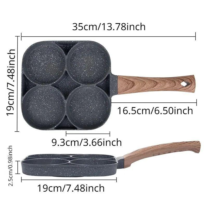 Pack de sartenes para desayunos multifuncionales-8