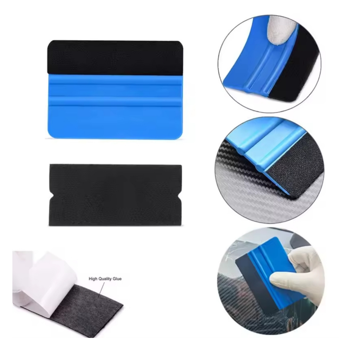 Kit Herramientas Instalacion Vinil Automotriz Espatula Cutter-3