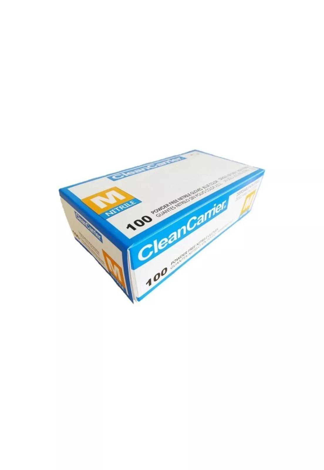 Guante Nitrilo Clean Carrier Caja De 100 Unidades Color Azul-2