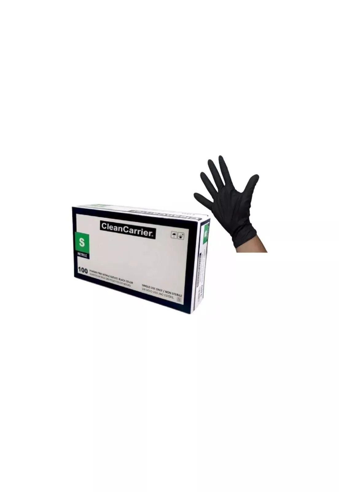 Guante Nitrilo Clean Carrier Caja De 100 Unidades Color Negro-4