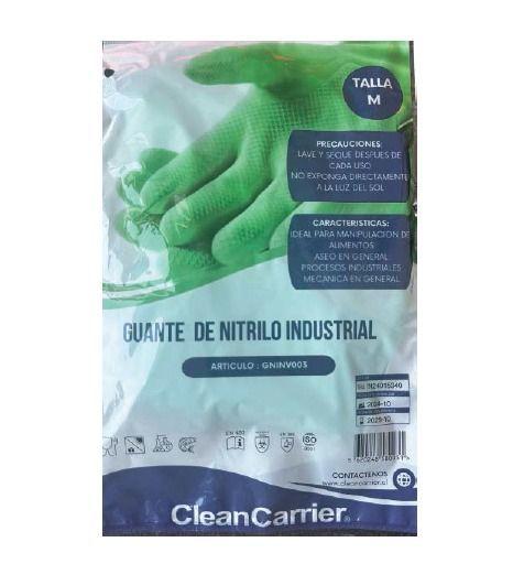 Guante Nitrilo Industrial Verde - 1 Par-2