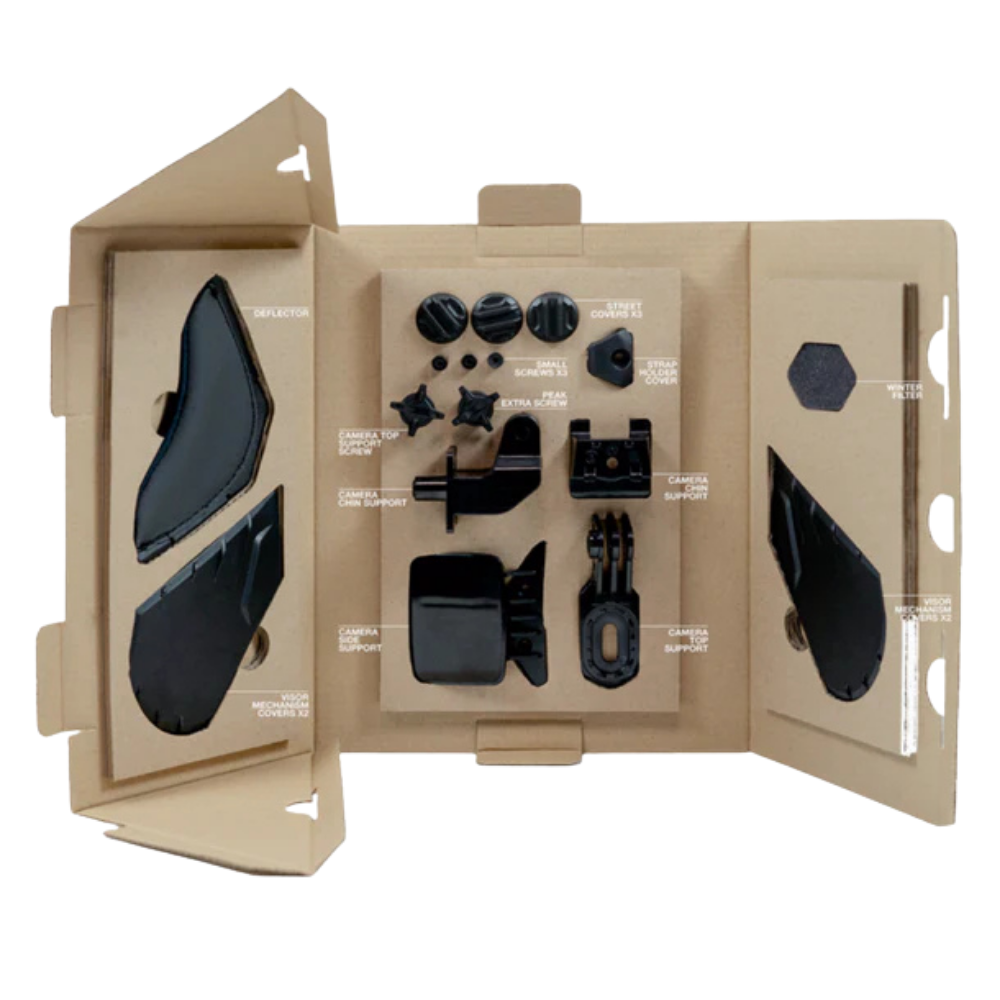 Casco para moto Nexx X.WED3 FURKA ORANGE.GREY CARBONO -4