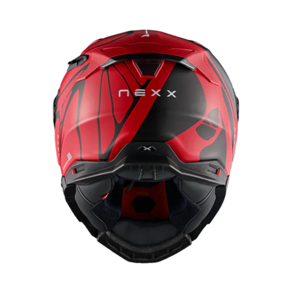 Casco para moto NexxX.WST3 B-SIDE RED.BLACK -4