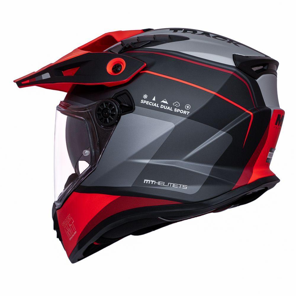 Casco para moto MT Avenue SV Sideway C7 Azul Perla Brillo-3