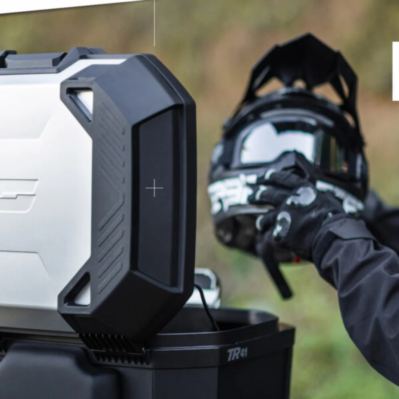 Maleta Moto Shad Topcase Terra TR41 Black Edition - 41 Litros-2