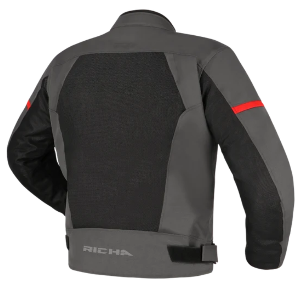 Chaqueta para moto Richa Sahara Impermeable azul-3