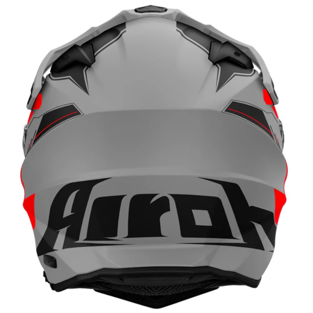 Casco para moto Airoh Commander 2 Reveal Rojo Fluor Mate-2