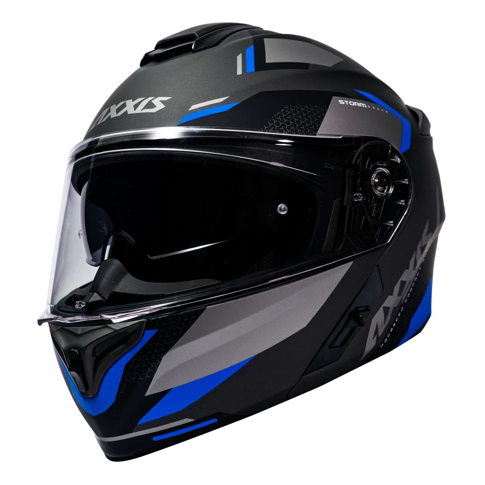 Casco Axxis Storm Drone D7 Azul-0