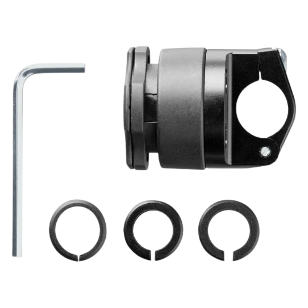 Soporte Moto Espejo Interphone Quiklox Enganche Rápido-2