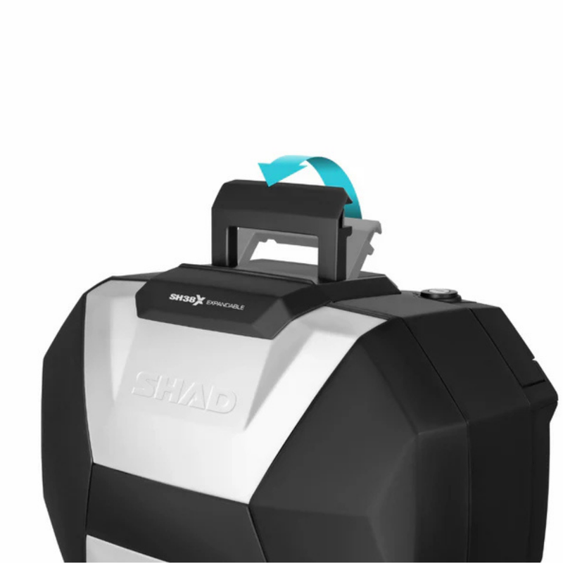 Shad Maleta lateral SH38X Aluminio  (D0B38200) -2