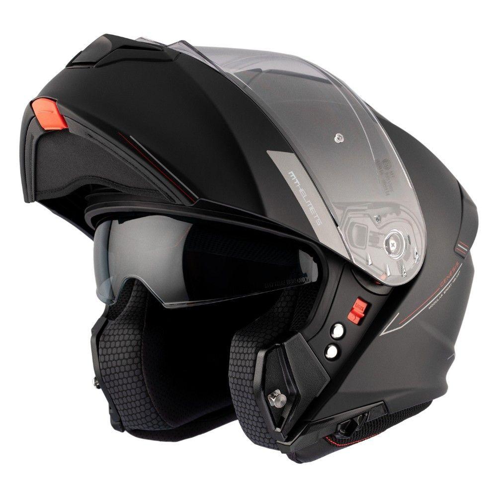 Casco MT Genesis SV Solid A1 Negro Mate-0