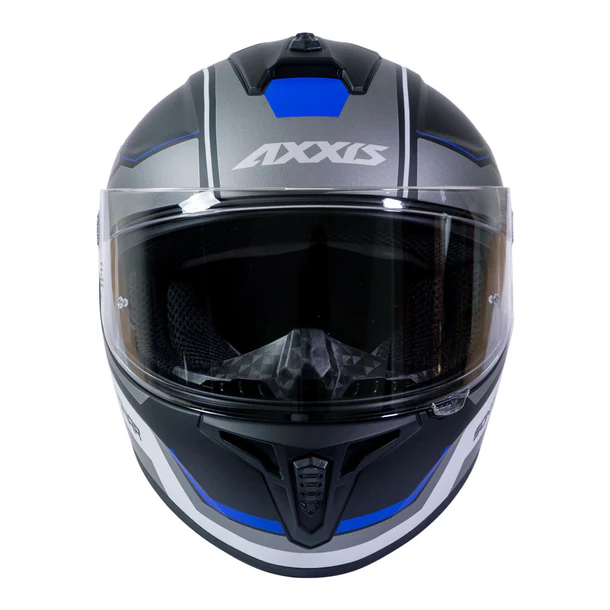 Casco para moto Axxis FF112C Draken S Sonar B17 Azul Mate-3
