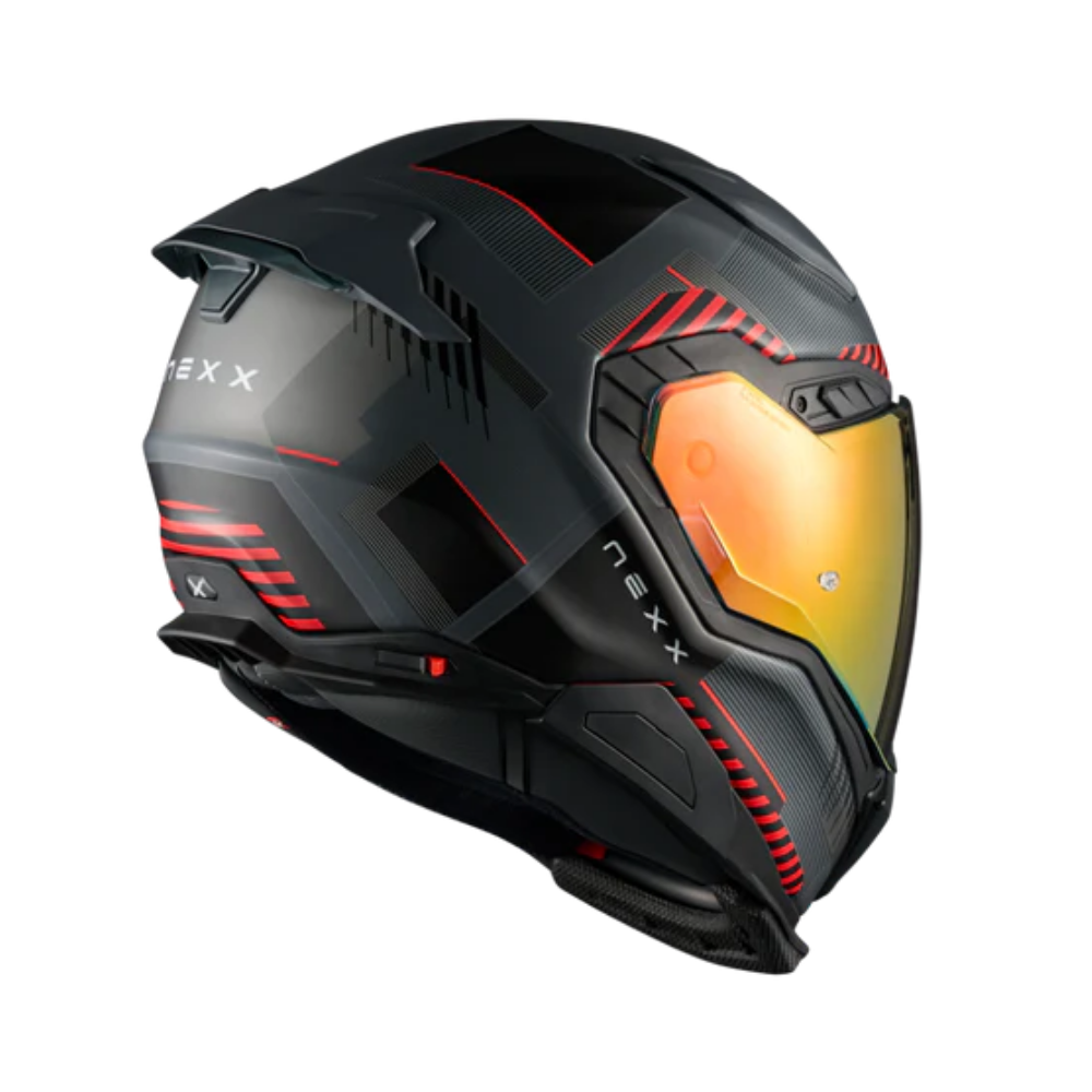 Casco para moto NexxX.WST3 FLUENCE GREY.RED -2