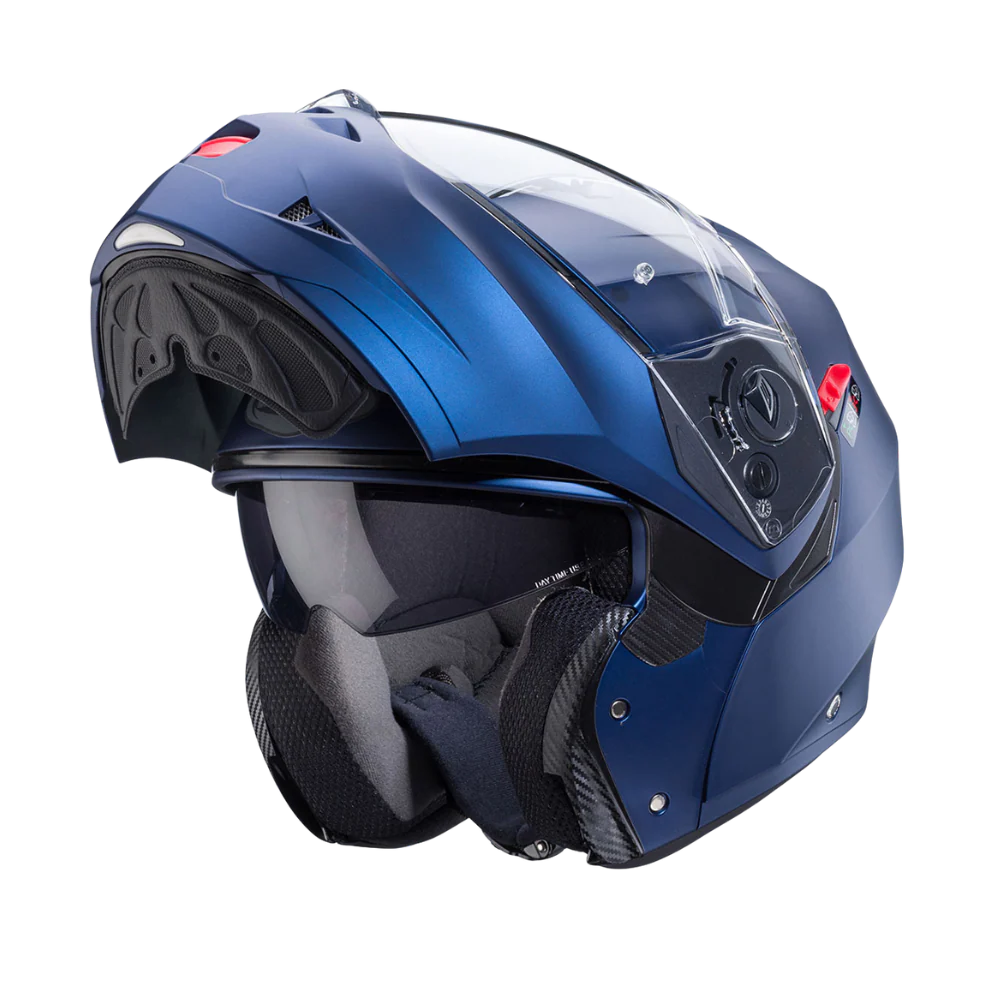 Casco de Moto Caberg Duke X Matt Blue Yama -2