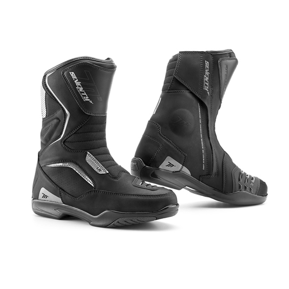 Bota De Moto Seventy Sd-bt3  Negro / Unisex-0