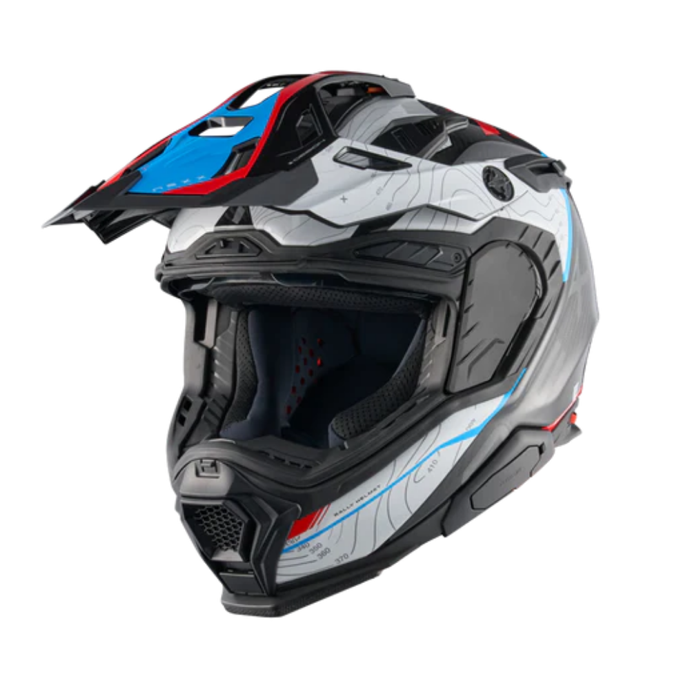Casco para moto Nexx X.WED3 FURKA RED.BLUE CARBONO -4