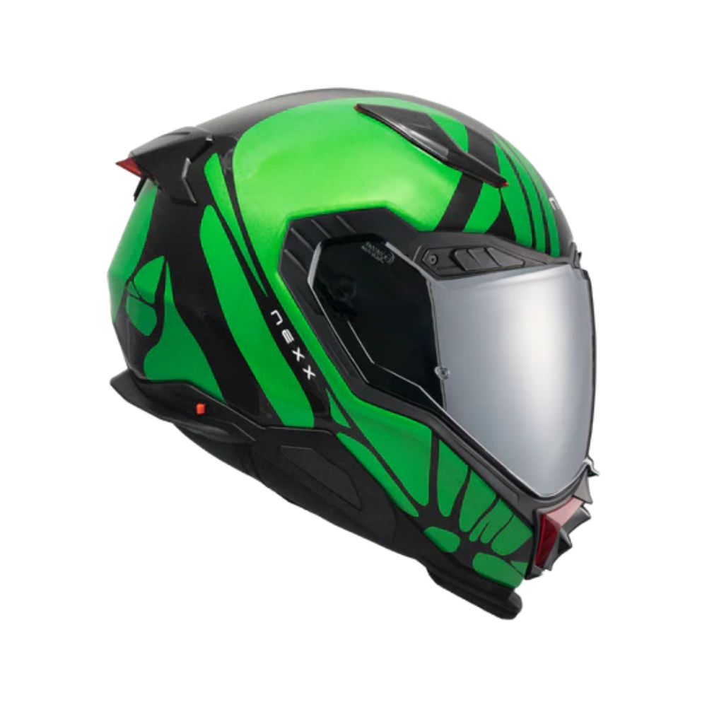 Casco para moto NexxX.WST3 B-SIDE BLACK.GREEN -2