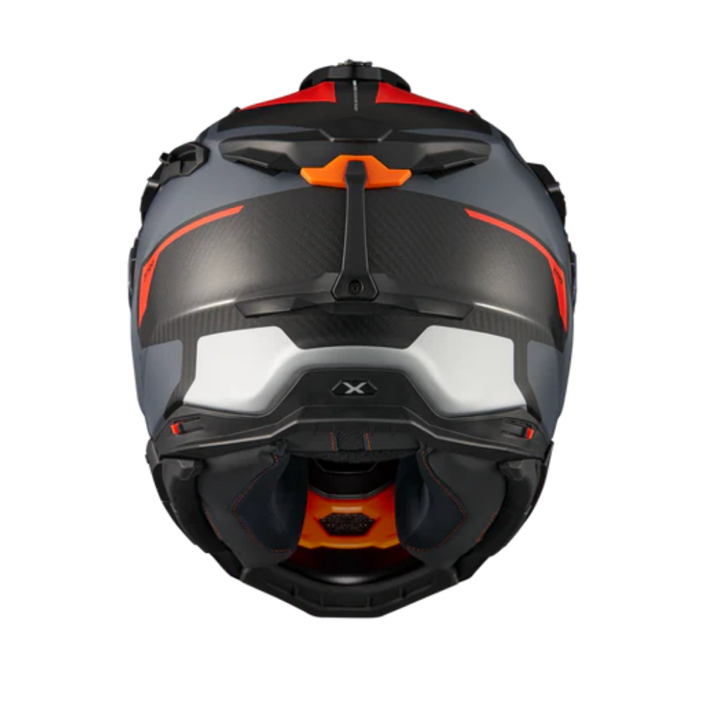 Casco para moto Nexx X.WED3 KEYO GREY.RED CARBONO -2
