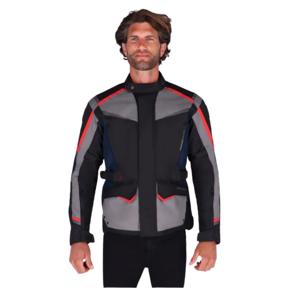 Chaqueta para moto Richa  Tundra Azul-4