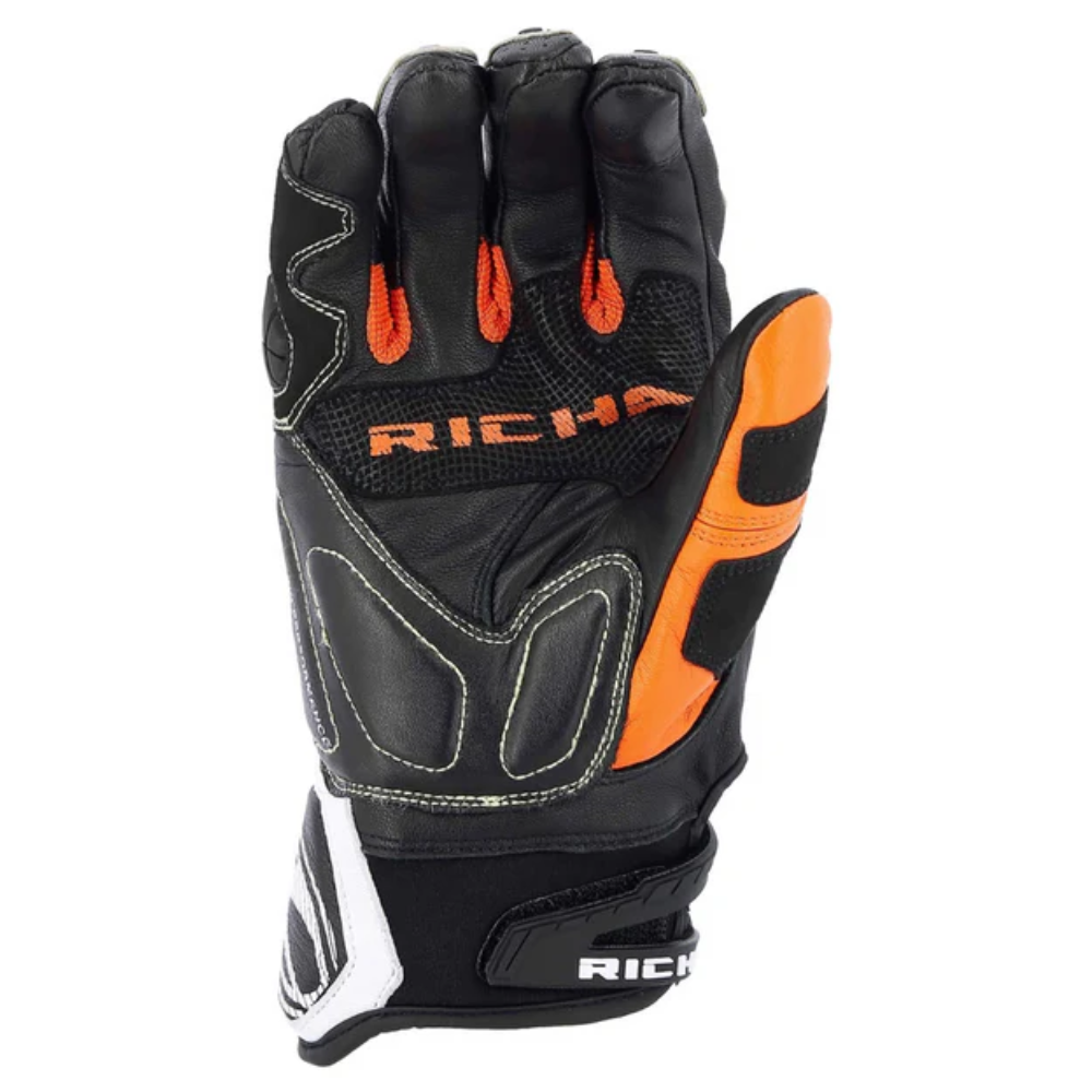 Guantes para moto Richa Stealth Orange -2