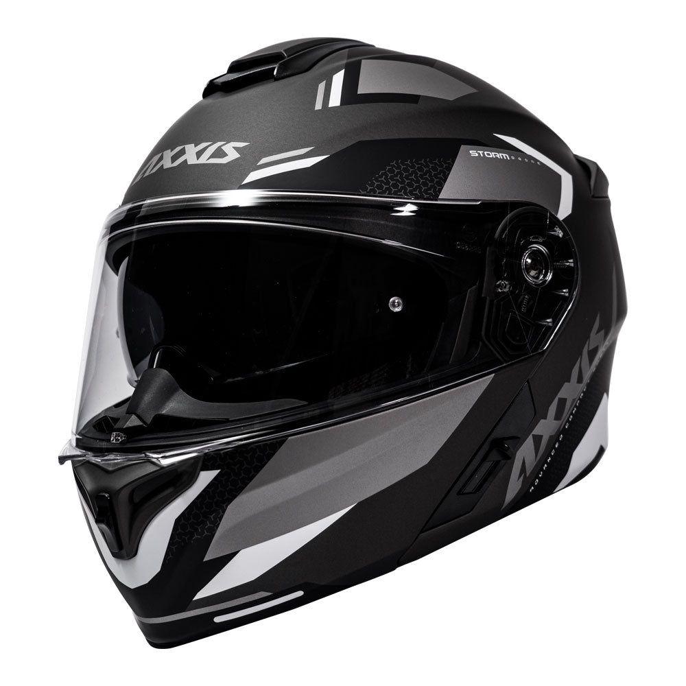 Casco Axxis Storm Drone D0 Blanco-2