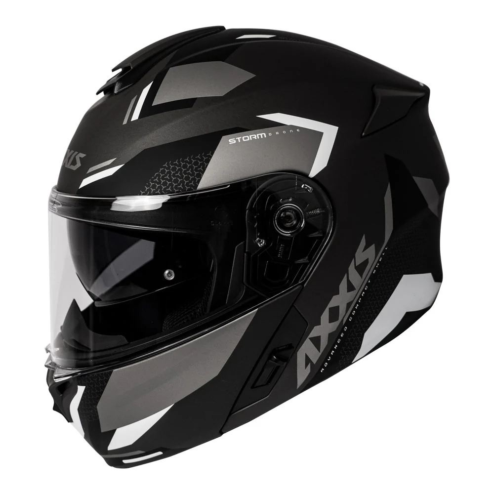 Casco Axxis Storm Drone D0 Blanco-3