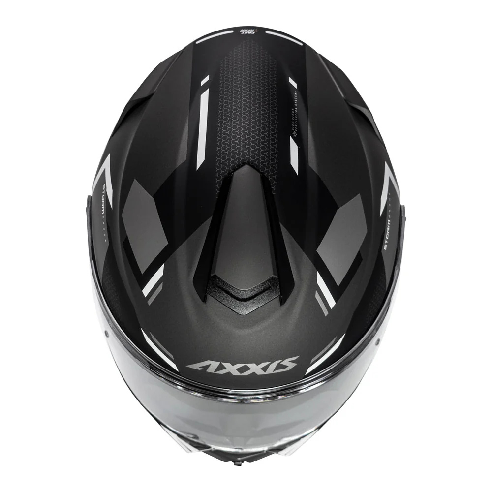 Casco Axxis Storm Drone D0 Blanco-4