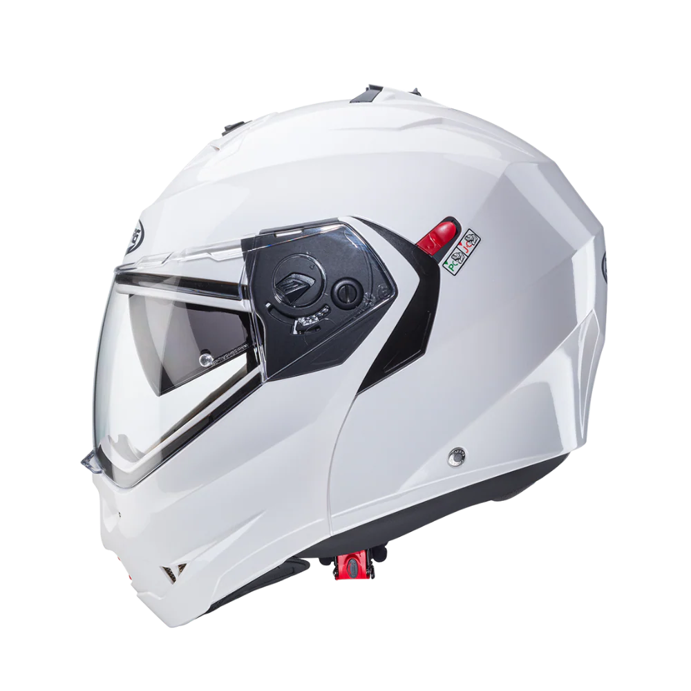 Casco de Moto Caberg Duke X White Metal -2