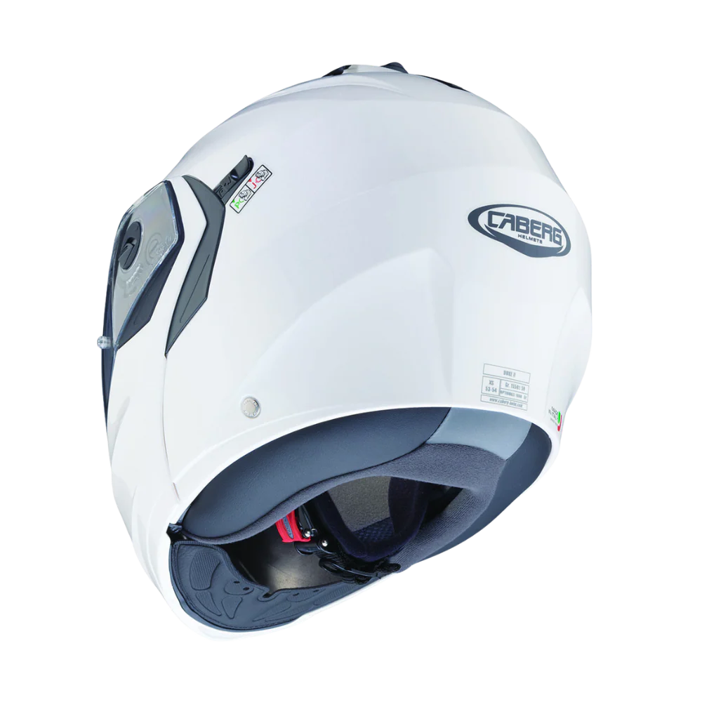 Casco de Moto Caberg Duke X White Metal -3