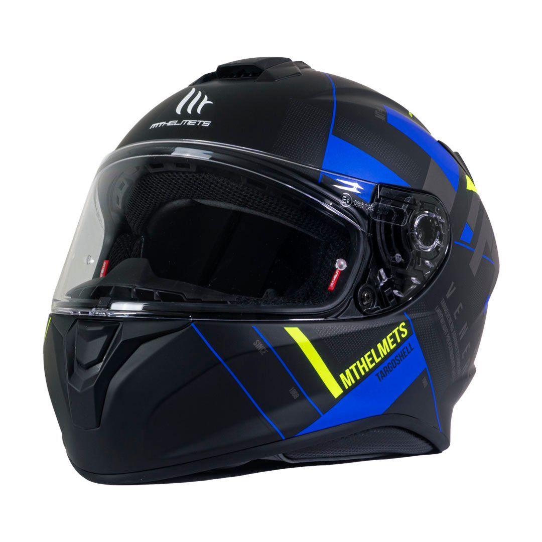 Casco MT FF106 Targo Veneris A1 Azul Mate-5