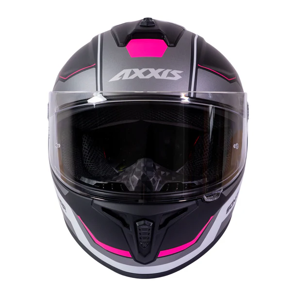 Casco para moto Axxis FF112C Draken S Sonar B18 Rosa Mate-3