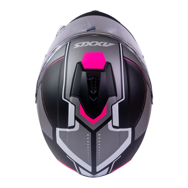 Casco para moto Axxis FF112C Draken S Sonar B18 Rosa Mate-5