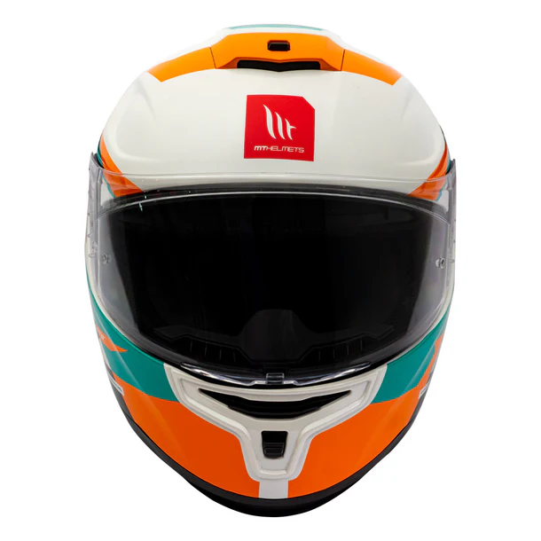 Casco Para Moto MT Hummer Solid Blanco Perla Brillo Incluye Pantalla Dark-3