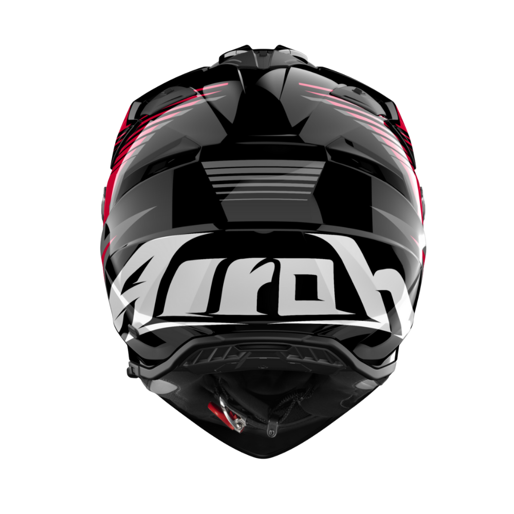  Casco para moto Airoh Bandit Spicy Rojo Brillo-2