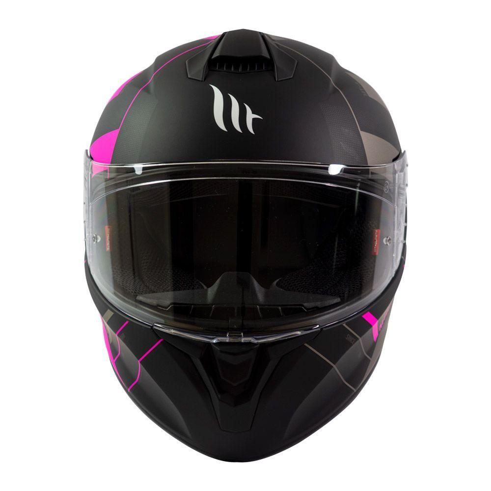 Casco MT Targo Veneris B8 Rosa Mate -3