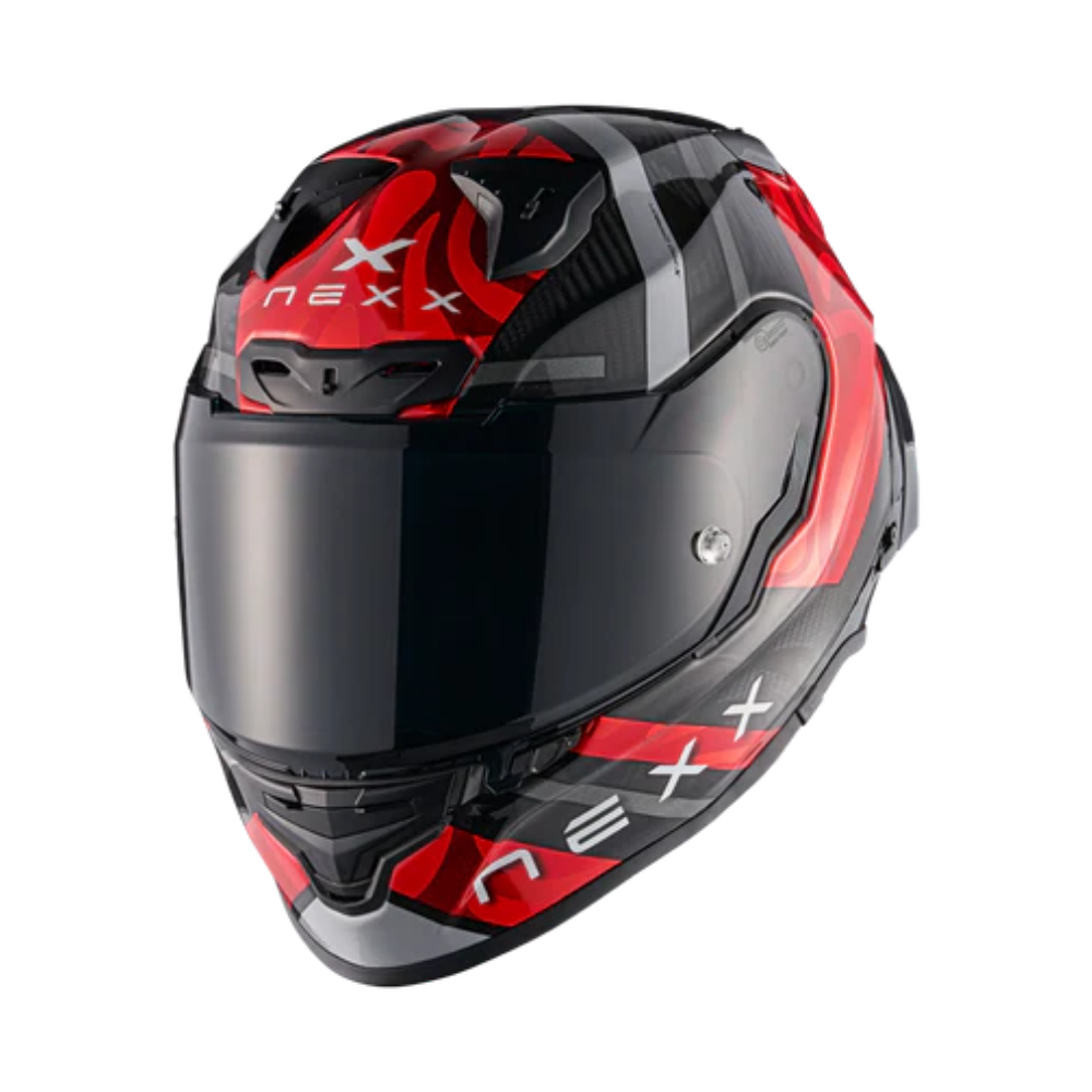 Casco para moto Nexx X.R3R SWIRL RED -0